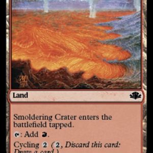 Smoldering Crater - Dominaria Remastered-(257)