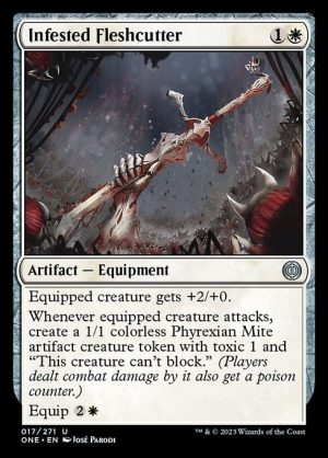 Infested Fleshcutter - Phyrexia: All Will Be One-(017)
