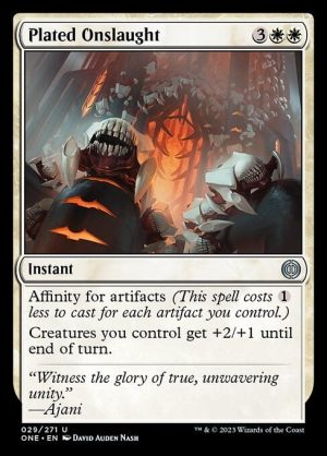 Plated Onslaught - Phyrexia: All Will Be One-(029)