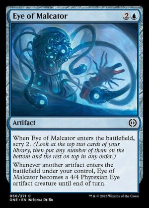 Eye of Malcator - Phyrexia: All Will Be One-(050)