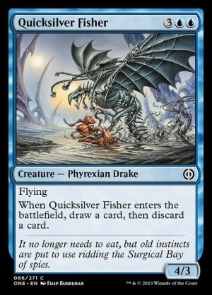 Quicksilver Fisher - Phyrexia: All Will Be One-(066)
