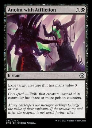 Anoint with Affliction - Phyrexia: All Will Be One-(081)
