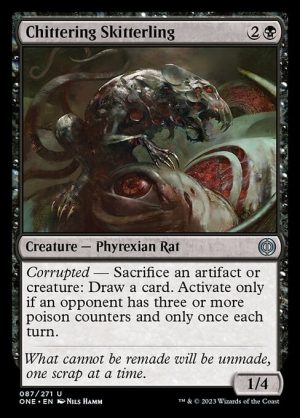 Chittering Skitterling - Phyrexia: All Will Be One-(087)