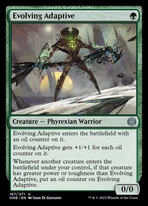Evolving Adaptive - Phyrexia: All Will Be One-(167)