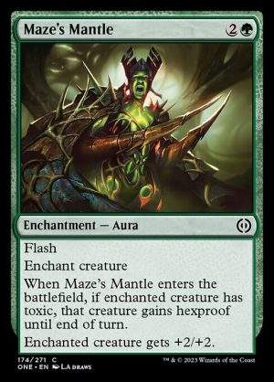 Maze's Mantle - Phyrexia: All Will Be One-(174)