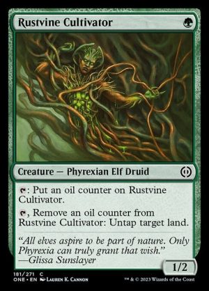 Rustvine Cultivator - Phyrexia: All Will Be One-(181)