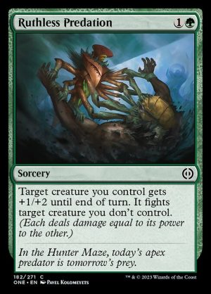 Ruthless Predation - Phyrexia: All Will Be One-(182)