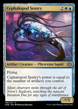 Cephalopod Sentry - Phyrexia: All Will Be One-(198)