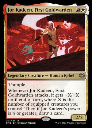 Jor Kadeen, First Goldwarden - Phyrexia: All Will Be One-(203)