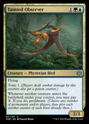Tainted Observer - Phyrexia: All Will Be One-(217)