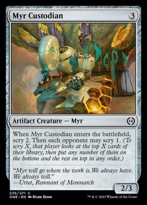 Myr Custodian - Phyrexia: All Will Be One-(235)