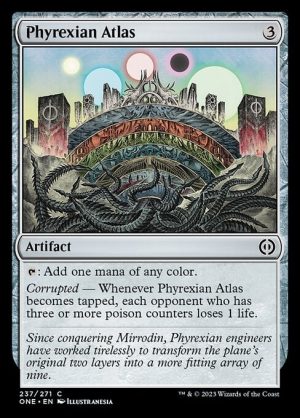 Phyrexian Atlas - Phyrexia: All Will Be One-(237)