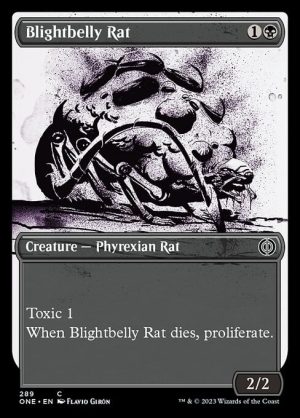 Blightbelly Rat - Phyrexia: All Will Be One-(289)