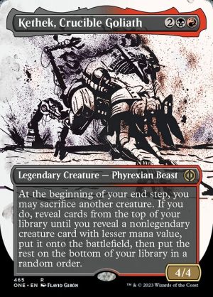 Kethek, Crucible Goliath - Phyrexia: All Will Be One-(465)-Foil