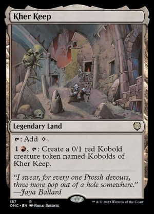 Kher Keep - Phyrexia: All Will Be One Commander-(157)