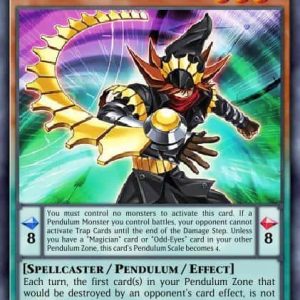 Timegazer Magician - (Master of Pendulum Structure) - (SDMP-EN008) - (Common)