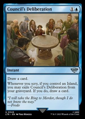 Council's Deliberation - The Lord of the Rings: Tales of Middle-earth-(046)