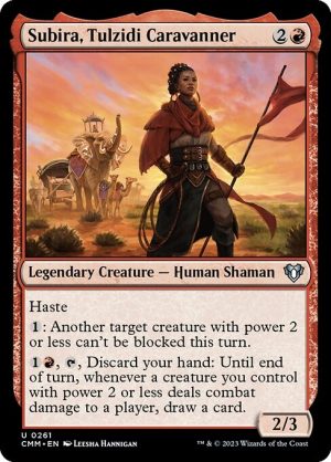 Subira, Tulzidi Caravanner - Commander Masters-(261)