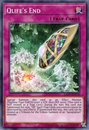 Qlife's End - (Invasion Vengeance) - (INOV-EN076) - (Rare)