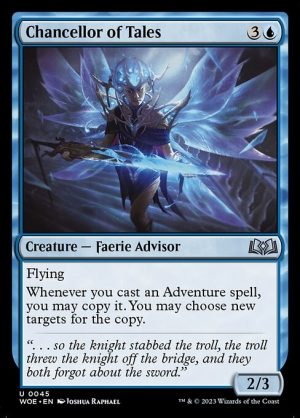 Chancellor of Tales - Wilds of Eldraine-(045)