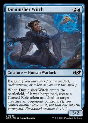 Diminisher Witch - Wilds of Eldraine-(046)