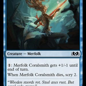 Merfolk Coralsmith - Wilds of Eldraine-(060)