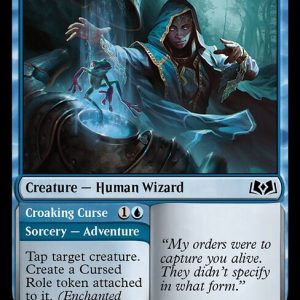 Vantress Transmuter // Croaking Curse - Wilds of Eldraine-(075)
