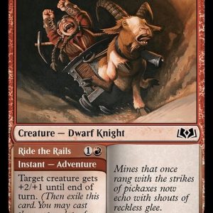 Minecart Daredevil // Ride the Rails - Wilds of Eldraine-(141)