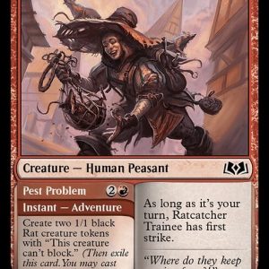 Ratcatcher Trainee // Pest Problem - Wilds of Eldraine-(144)