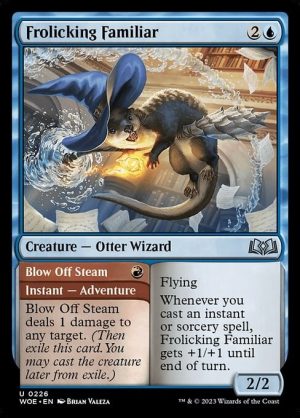 Frolicking Familiar // Blow Off Steam - Wilds of Eldraine-(226)