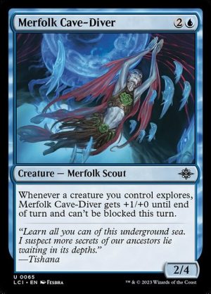 Merfolk Cave-Diver - The Lost Caverns of Ixalan-(065)
