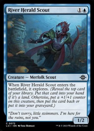 River Herald Scout - The Lost Caverns of Ixalan-(072)