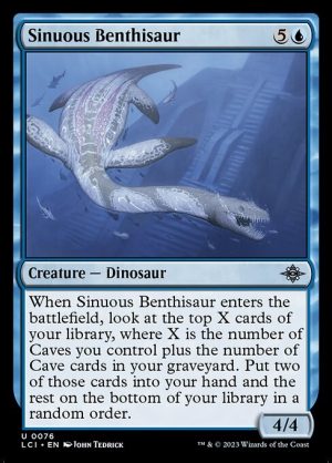 Sinuous Benthisaur - The Lost Caverns of Ixalan-(076)