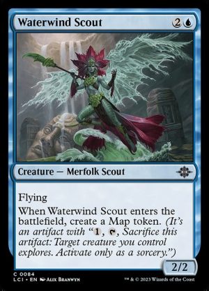 Waterwind Scout - The Lost Caverns of Ixalan-(084)