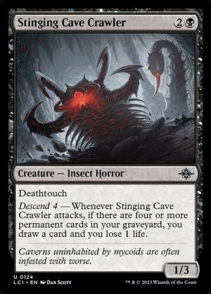 Stinging Cave Crawler - The Lost Caverns of Ixalan-(124)