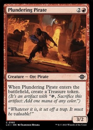 Plundering Pirate - The Lost Caverns of Ixalan-(160)
