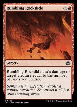 Rumbling Rockslide - The Lost Caverns of Ixalan-(163)