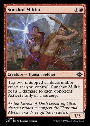 Sunshot Militia - The Lost Caverns of Ixalan-(168)