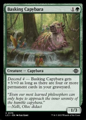 Basking Capybara - The Lost Caverns of Ixalan-(175)