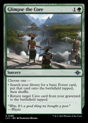 Glimpse the Core - The Lost Caverns of Ixalan-(186)
