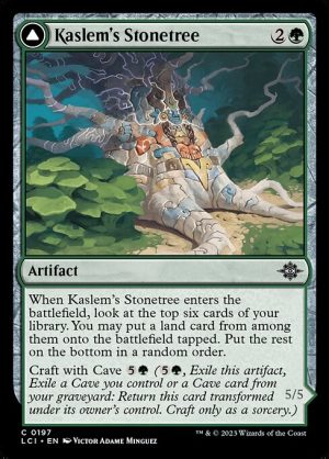 Kaslem's Stonetree // Kaslem's Strider - The Lost Caverns of Ixalan-(197)