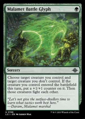 Malamet Battle Glyph - The Lost Caverns of Ixalan-(198)