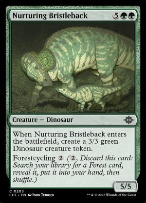 Nurturing Bristleback - The Lost Caverns of Ixalan-(203)