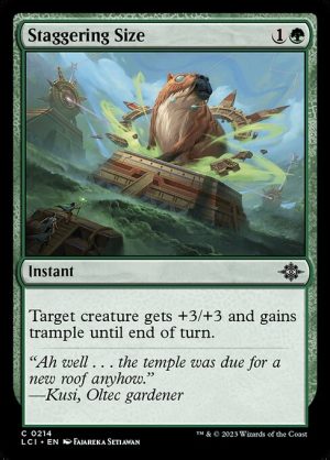 Staggering Size - The Lost Caverns of Ixalan-(214)