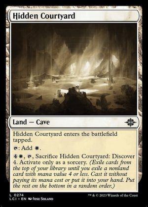 Hidden Courtyard - The Lost Caverns of Ixalan-(274)