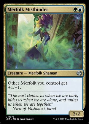 Merfolk Mistbinder - The Lost Caverns of Ixalan Commander-(276)