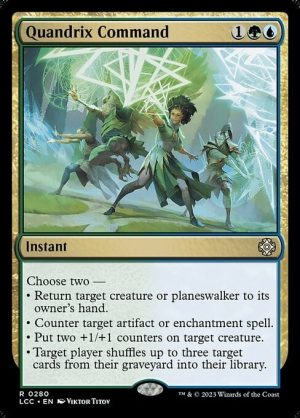 Quandrix Command - The Lost Caverns of Ixalan Commander-(280)