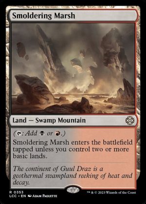 Smoldering Marsh - The Lost Caverns of Ixalan Commander-(353)
