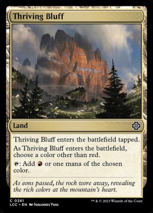 Thriving Bluff - The Lost Caverns of Ixalan Commander-(361)