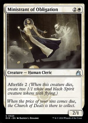 Ministrant of Obligation - Ravnica Remastered-(023)